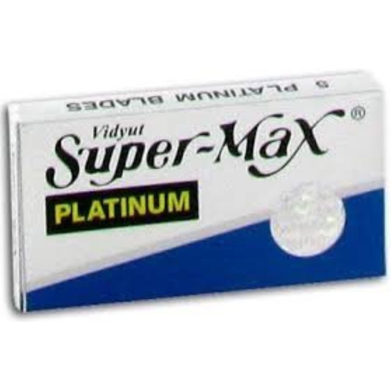 Supermax شفرات سوبر-ماكس بلاتينيوم مزدوجة الحافة، 5-pack - Image 2